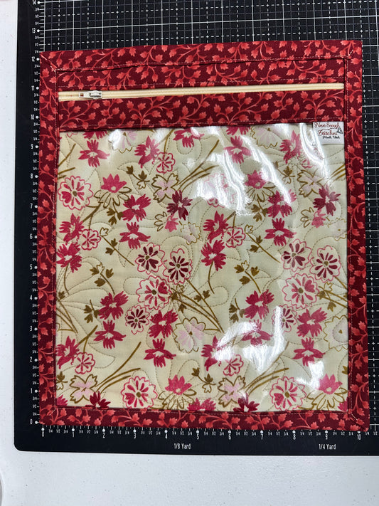 Project Bag S Red Flower