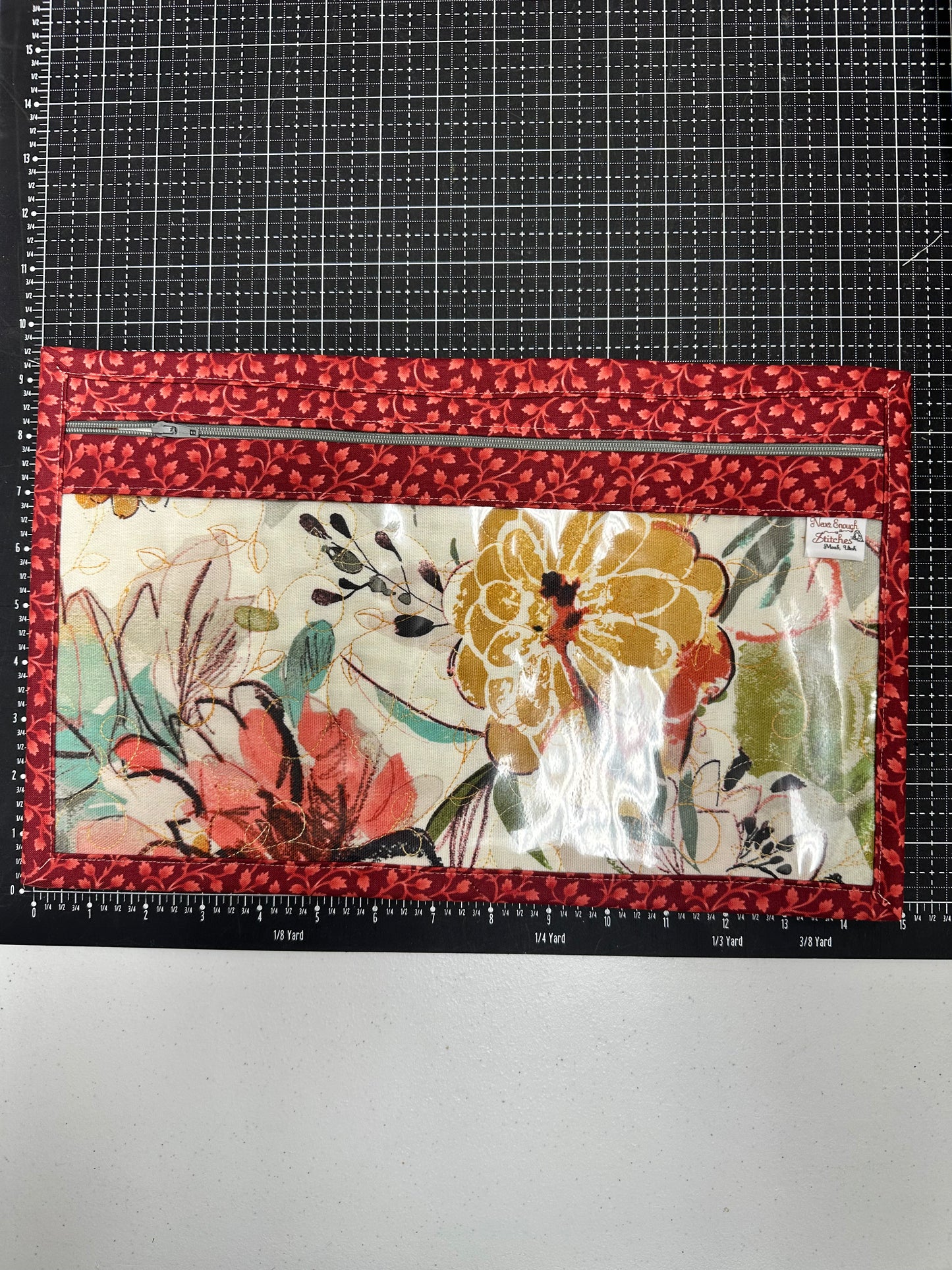 Project Bags M Red Floral