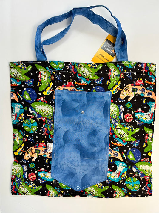 Folded Reusable Bag RSB601