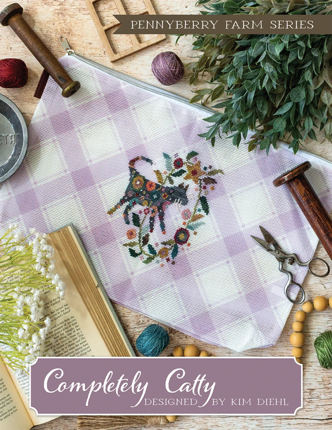 Completely Catty Cross Stitch Pattern