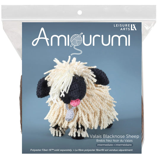 Amigurumi Kit Valais Blacknose Sheep -Leisure Arts