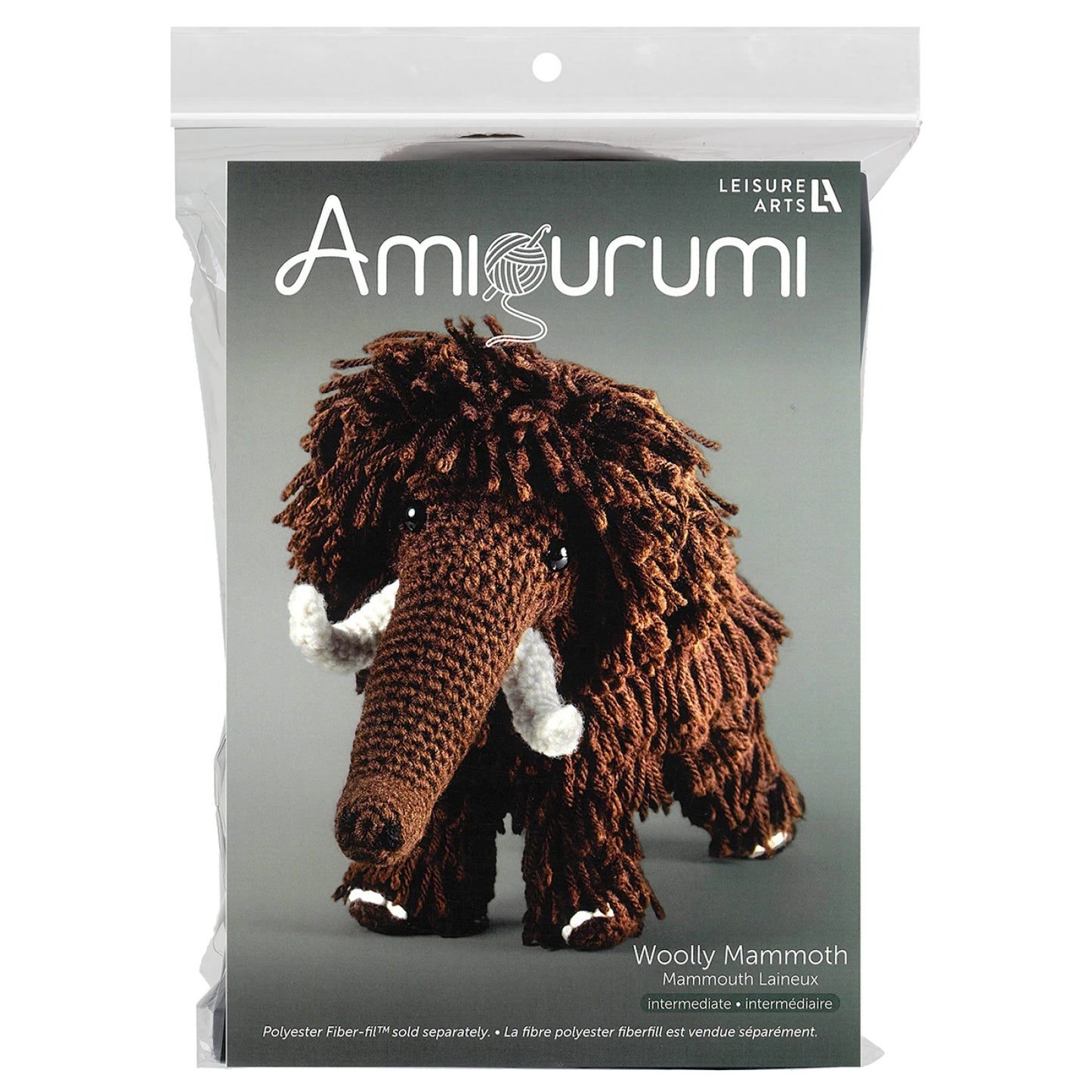 Amigurumi Kit Amigurumi Wolly Mammoth -Leisure Arts