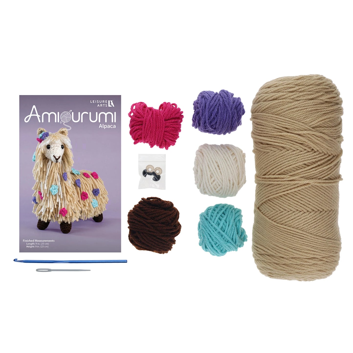 Amigurumi Kit Alpaca -Leisure Arts