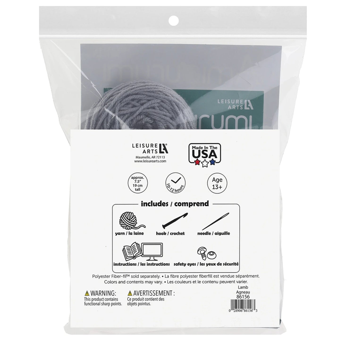 Amigurumi Kit Lamb -Leisure Arts