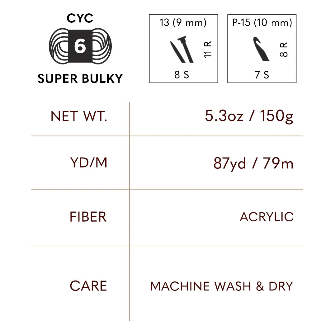 Mandala® Thick & Quick® Yarn - Turbine