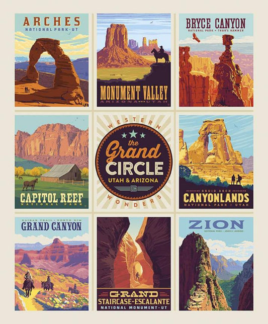 Destinations The Grand Circle Poster Panel