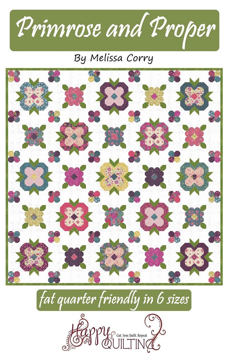 Melissa Corry Primrose and Proper Quilt Pattern