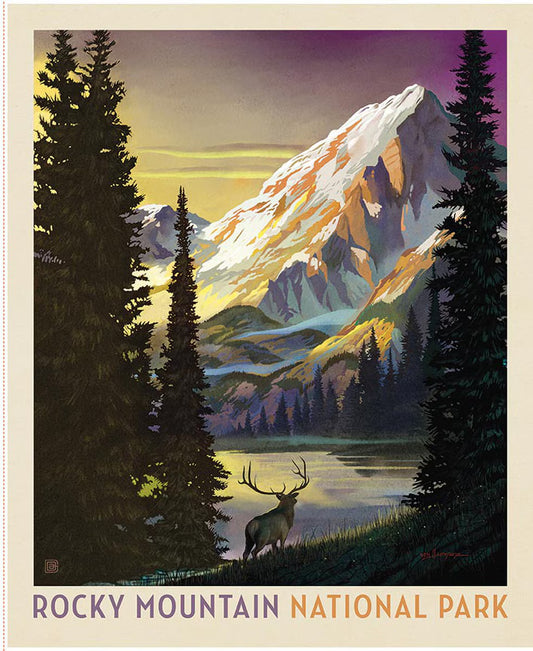 National Parks Rocky Mountain National Park Poster Panel PD16134-PANEL