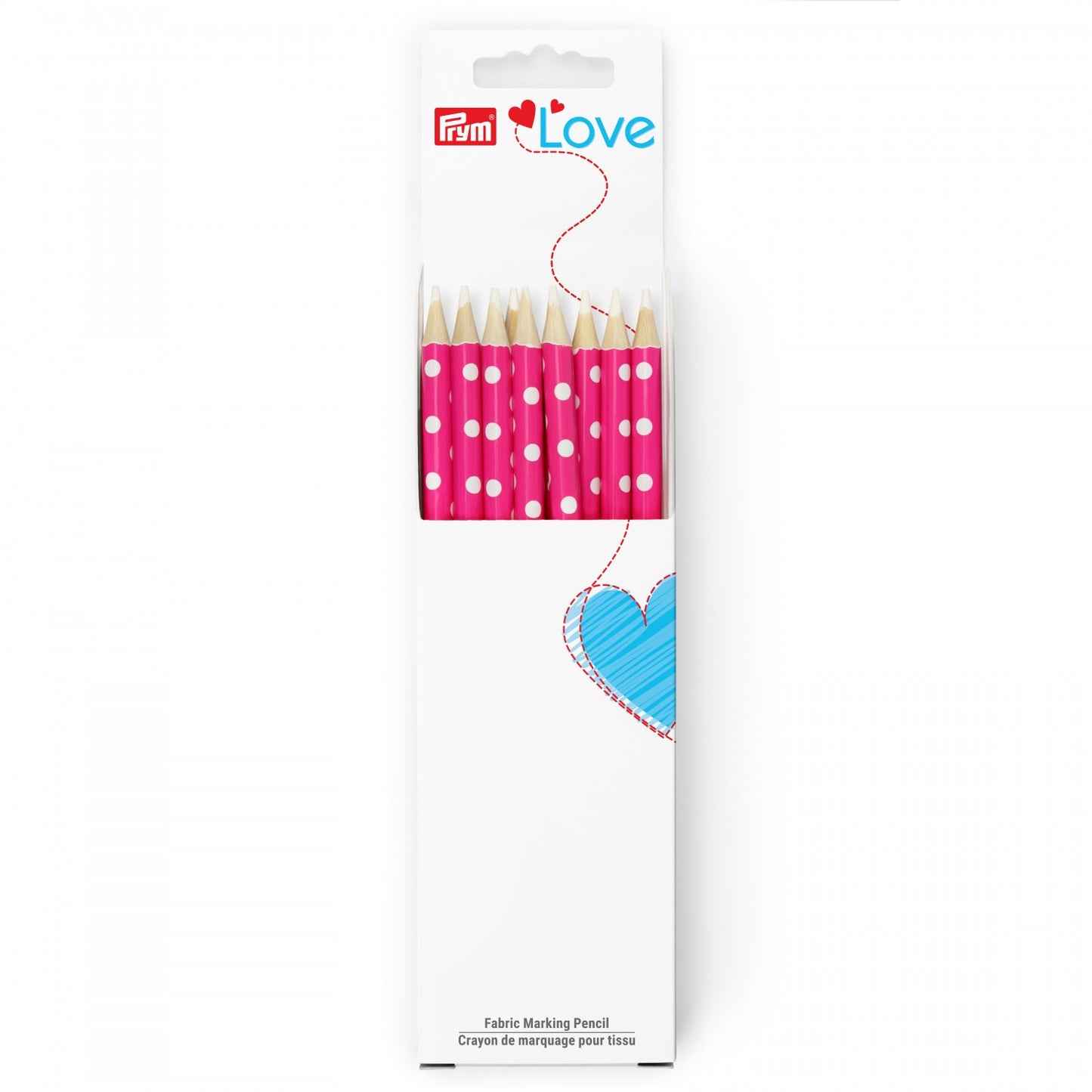 Prym Love Fabric Marking Pencil Pink