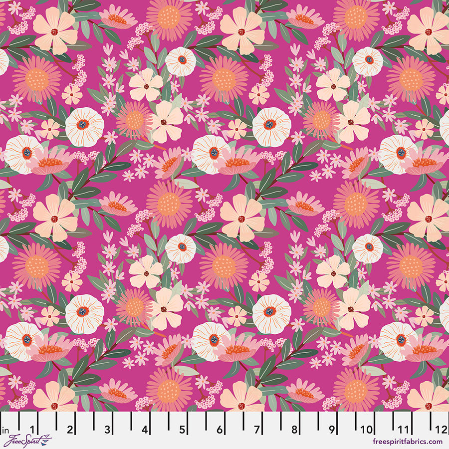 Floral Fiesta - Petal Paradise - Magenta