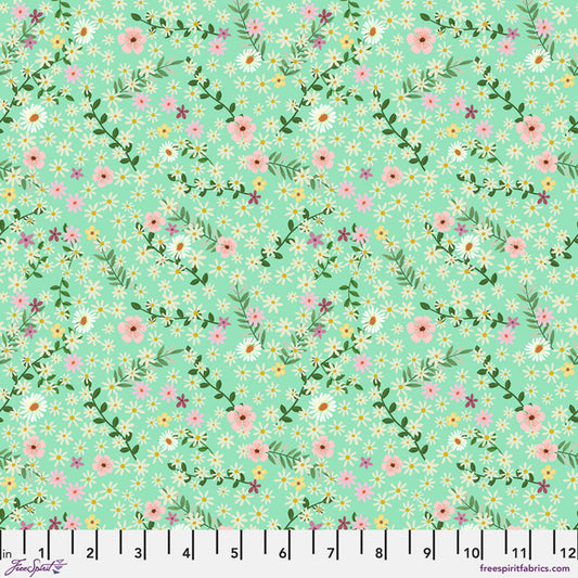 Floral Fiesta - Happy Petals - Mint