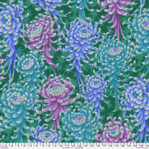 Kaffe Fassett - Spider Mums - Cool August 2025