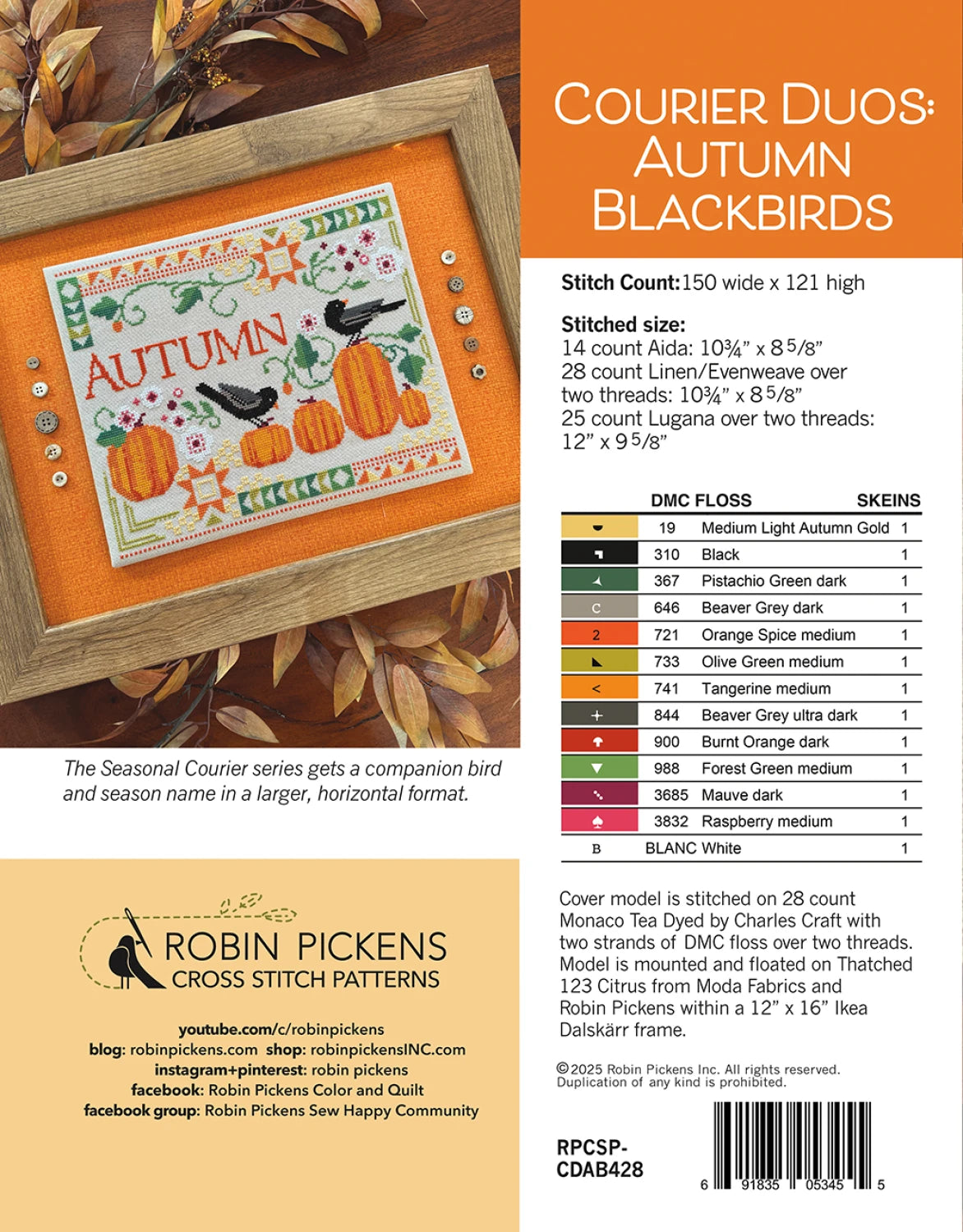 Courier Duos: Autumn Blackbirds