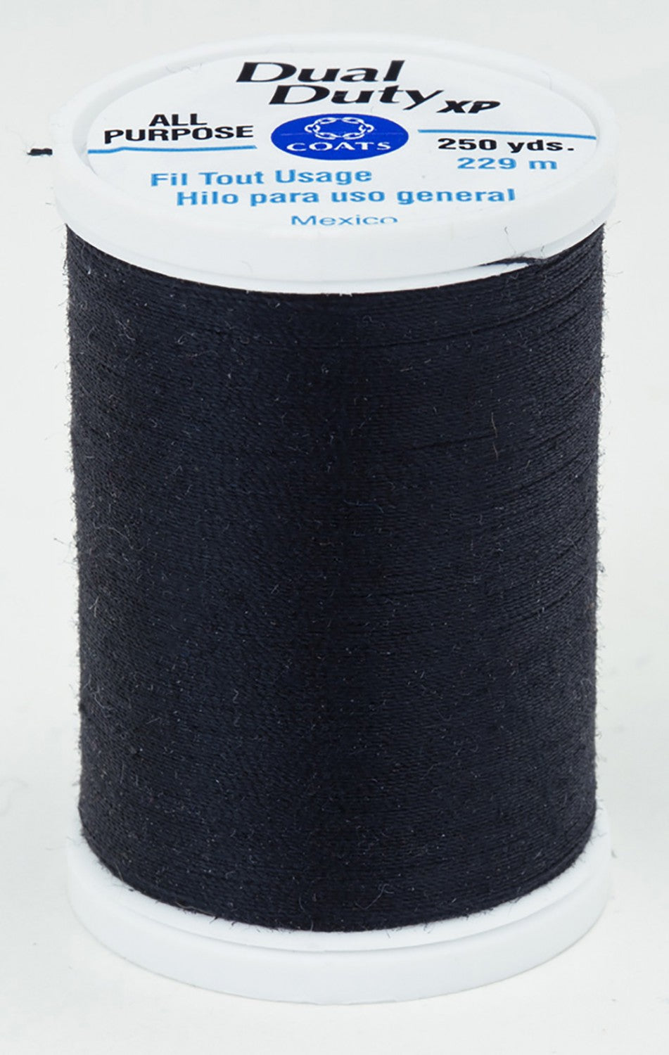 900 Black Dual Duty XP Polyester Thread 250yds