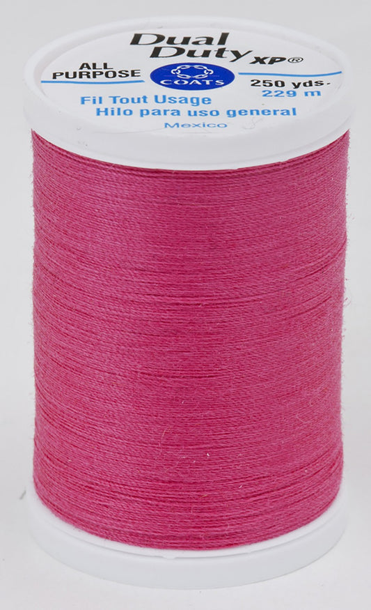 1840 Hot Pink Dual Duty XP Polyester Thread 250yds