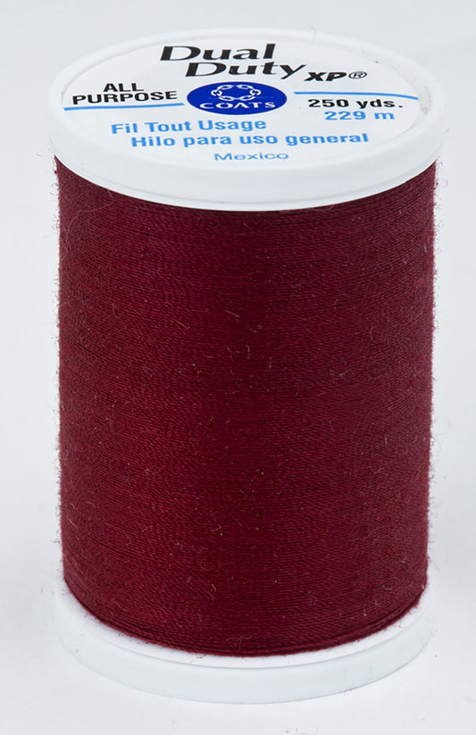 2820 Barberry Red Dual Duty XP Polyester Thread 250yds