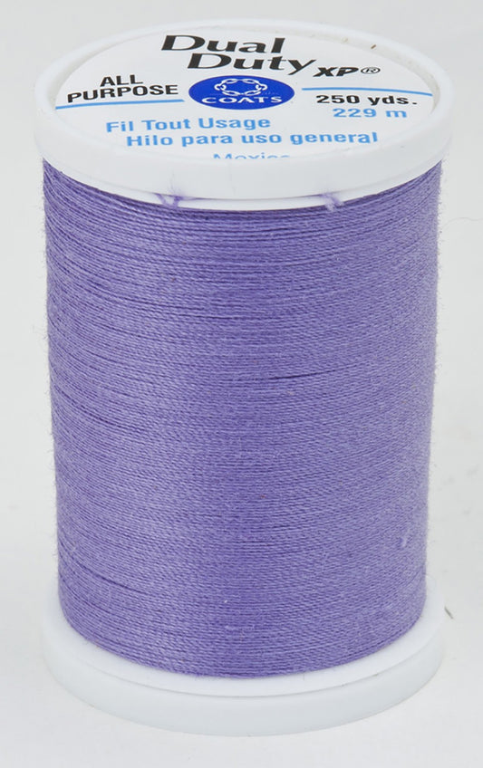 3350 Violet Dual Duty XP Polyester Thread 250yds