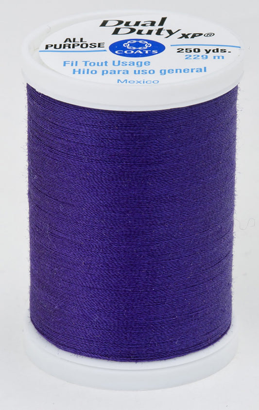 3690 Purple Dual Duty XP Polyester Thread 250yds