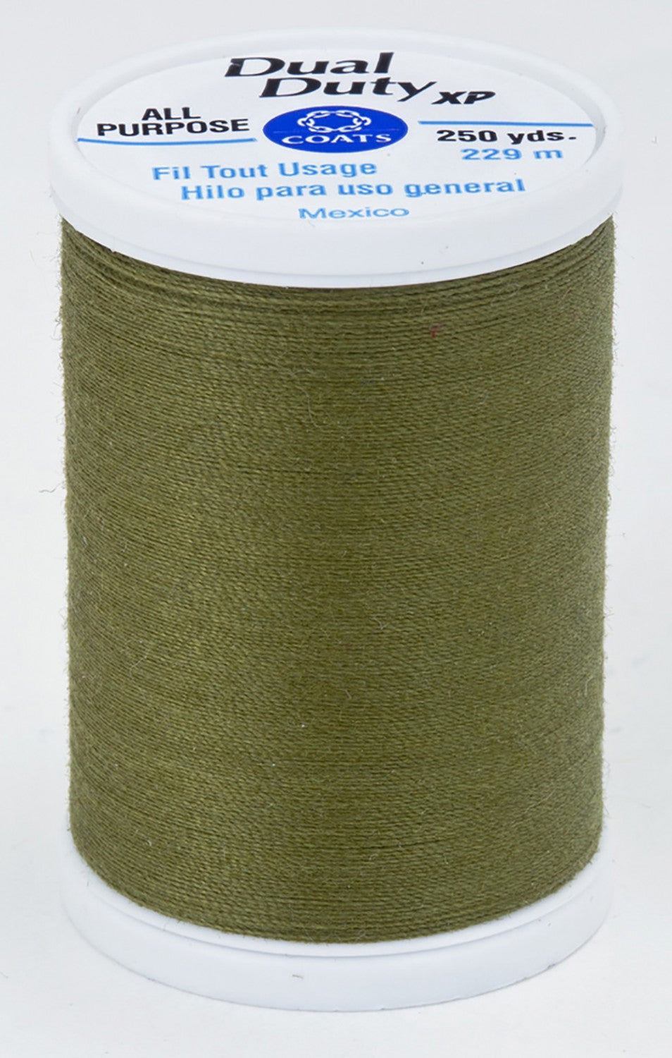 6340 Olive Dual Duty XP Polyester Thread 250yds