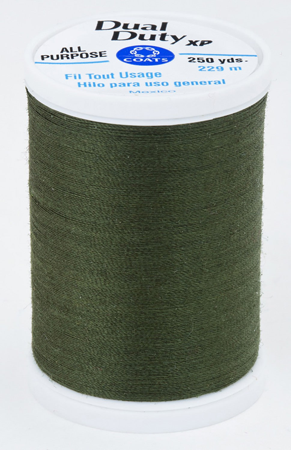 6380 Spinach Dual Duty XP Polyester Thread 250yds