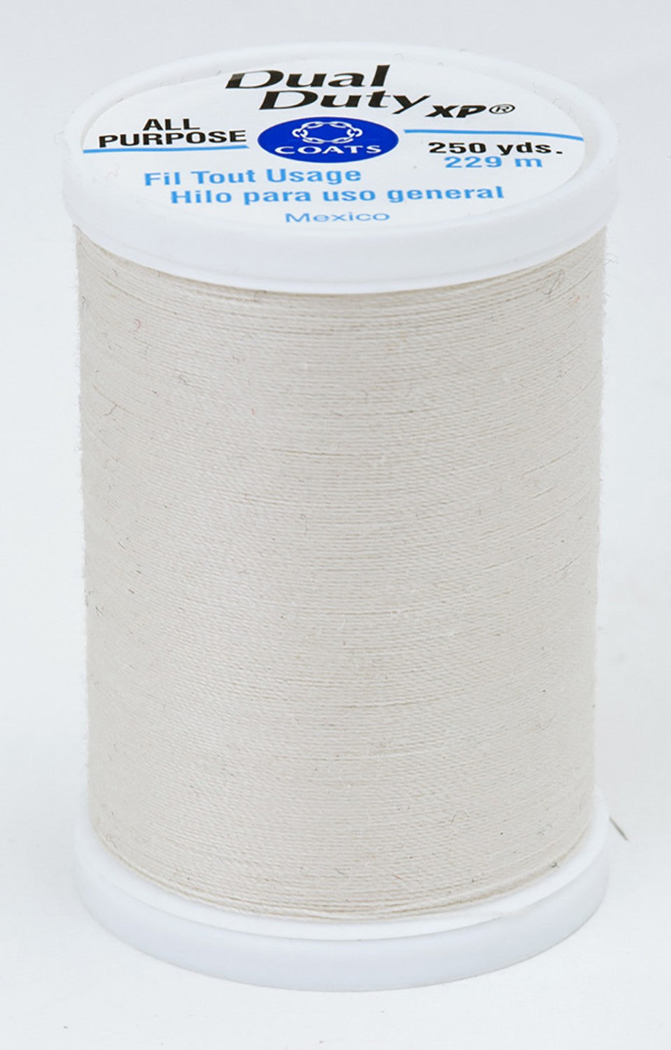 8010 Natural Dual Duty XP Polyester Thread 250yds