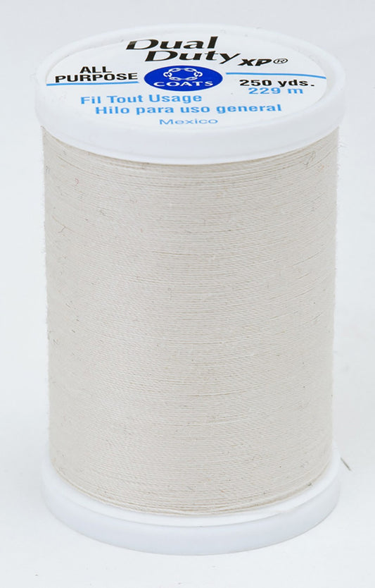 8010 Natural Dual Duty XP Polyester Thread 250yds
