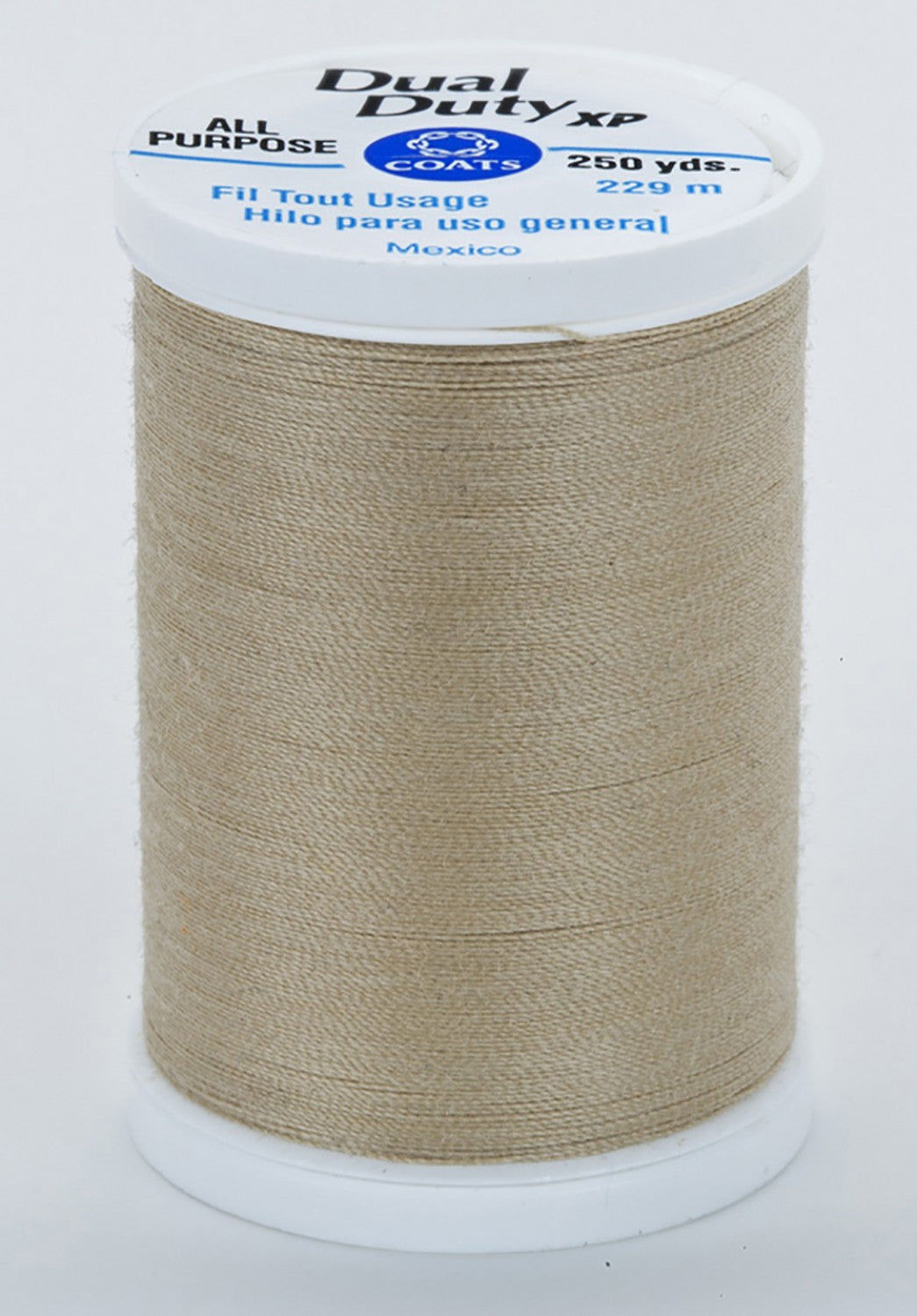 8040 Beige Dual Duty XP Polyester Thread 250yds