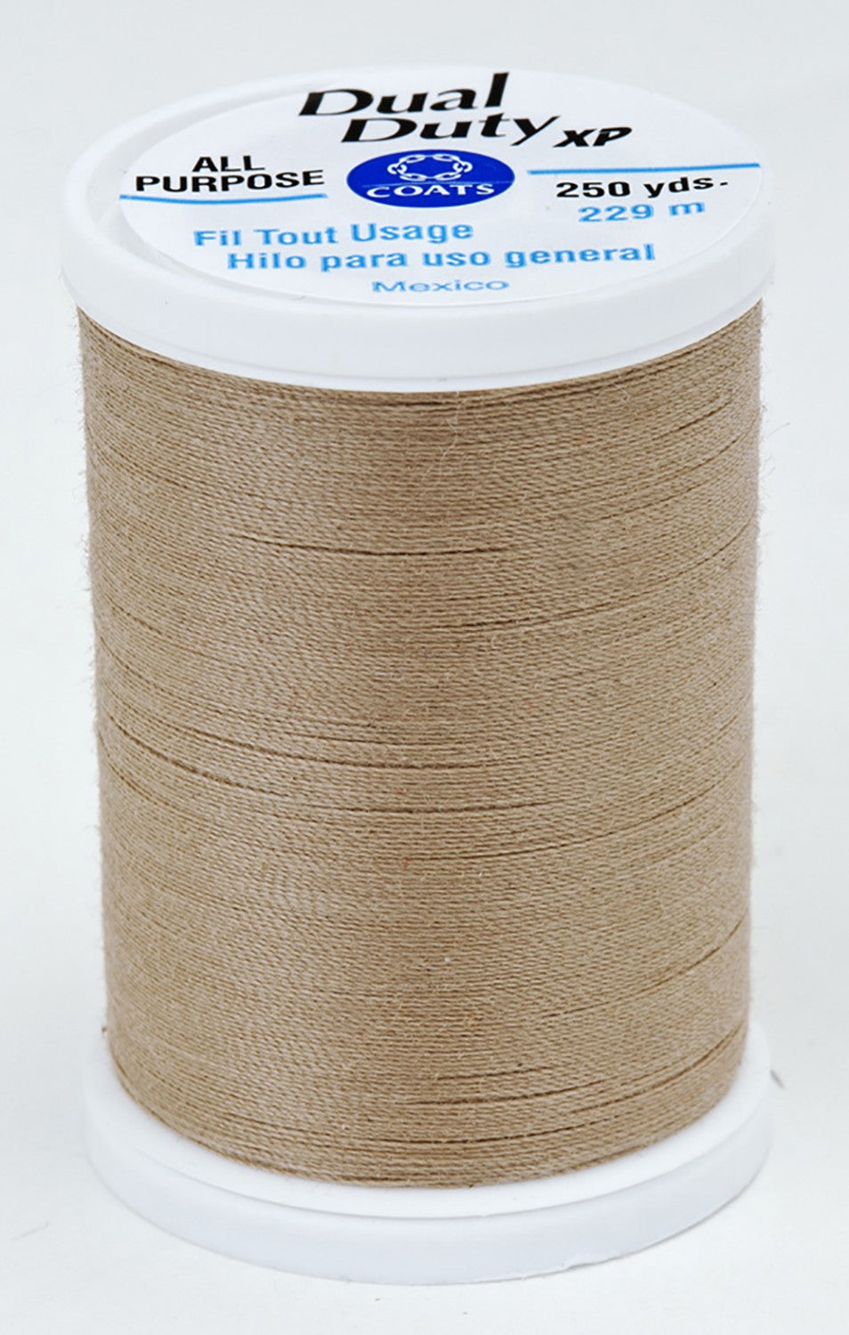 8540 Mushroom Dual Duty XP Polyester Thread 250yds