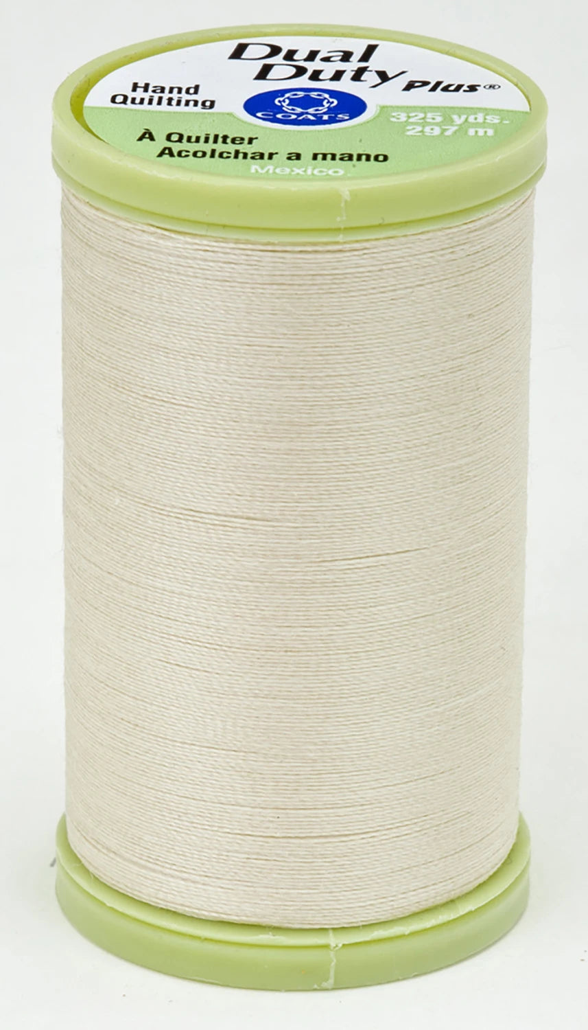 8020 Dual Duty Plus Hand Quilting Thread 325 yds Cream