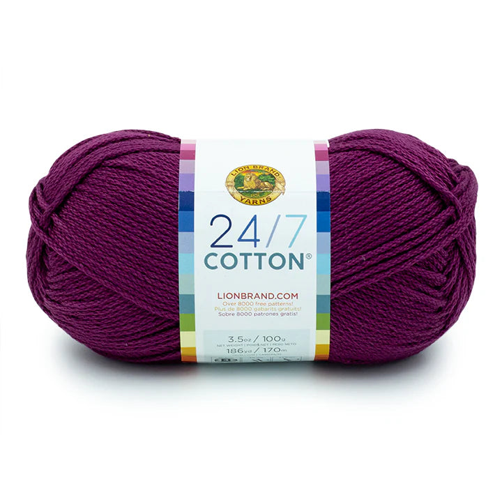 24/7 Cotton® Yarn - Beets