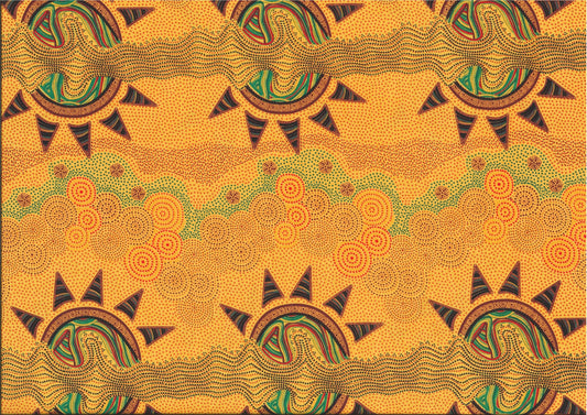 Sunset Night Dreaming Yellow