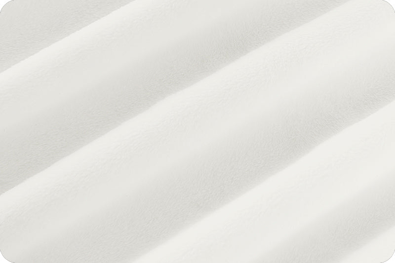 Minky Solid Cuddle® 3 White
