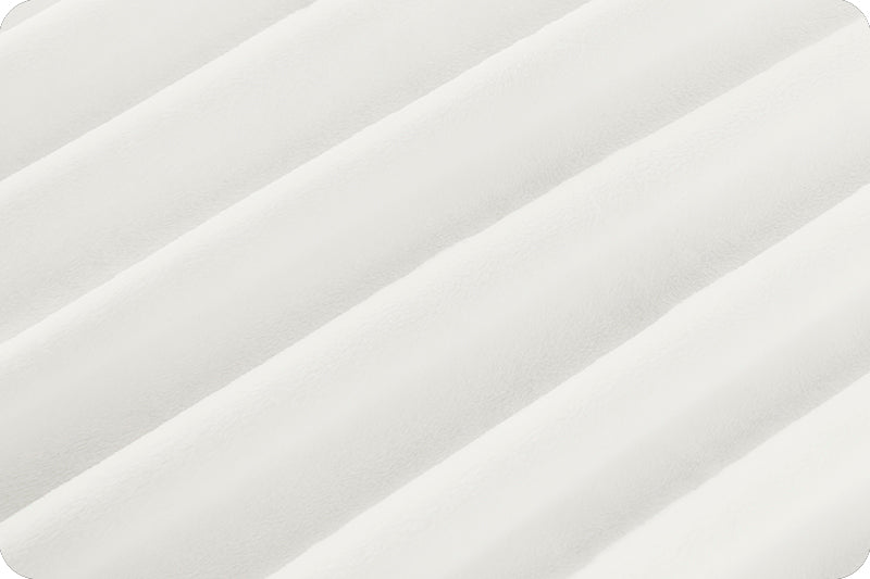 Minky Solid Cuddle® 3 White