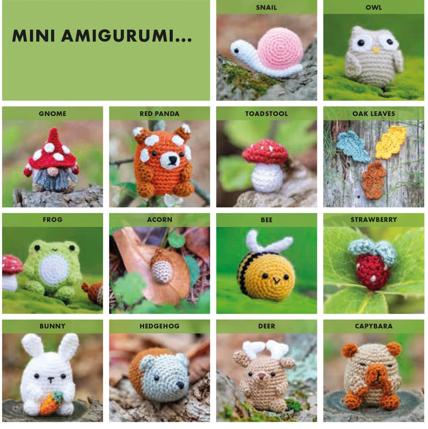 Mini Amigurumi Woodland