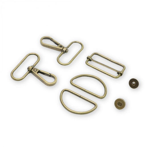 Level 4 Basic Hardware Kit 1-1/2in Antique