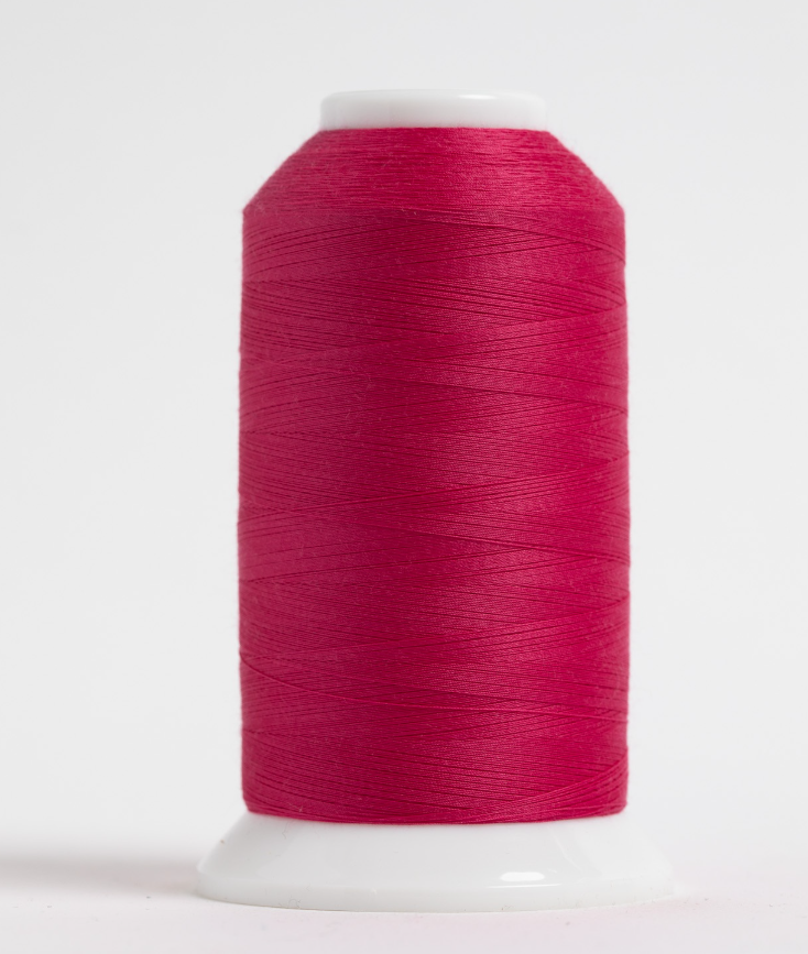 495 So Fine Polyester Thread 3-ply 50wt 3280yds Gerbera Daisy