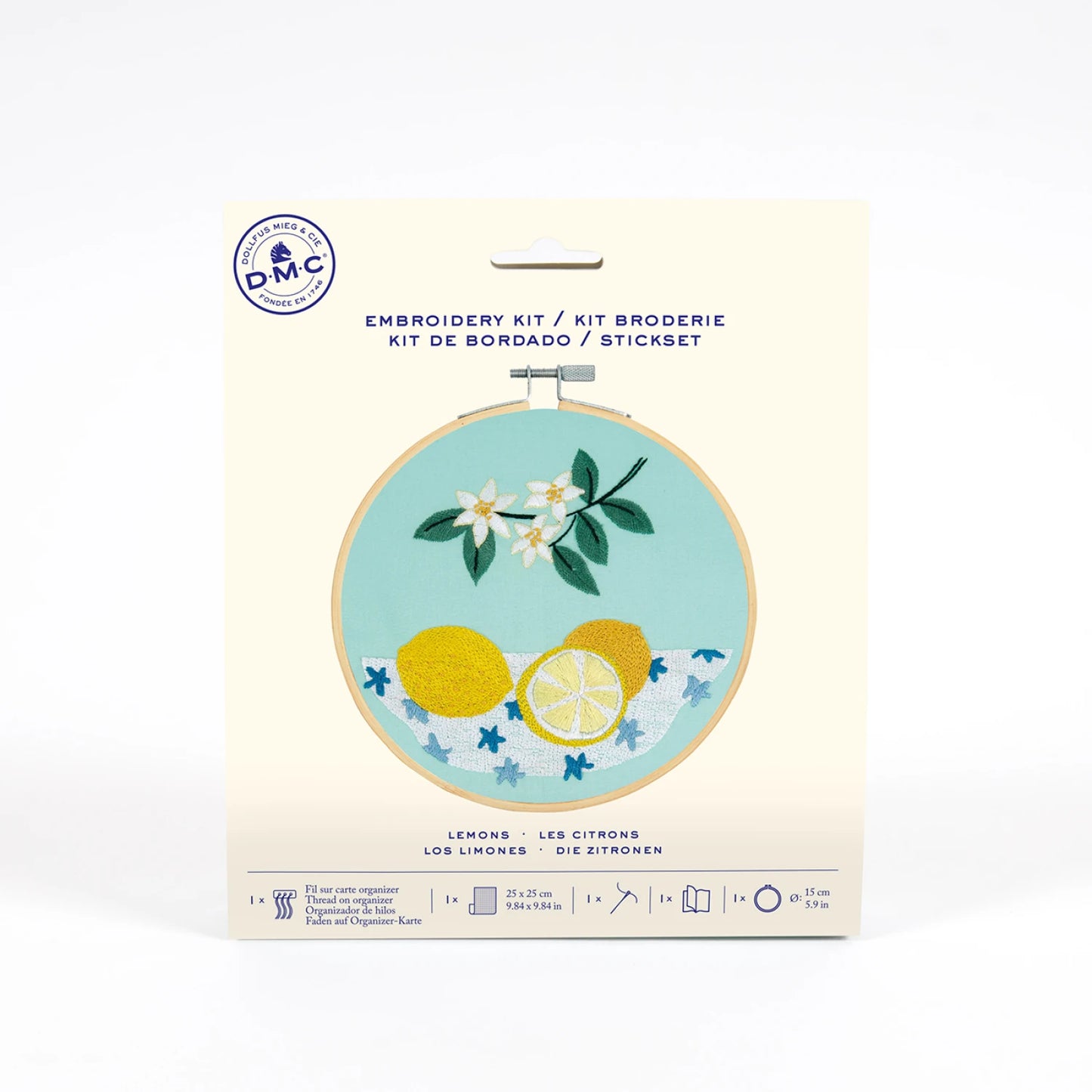 DMC Value kit Lemons Embroidery