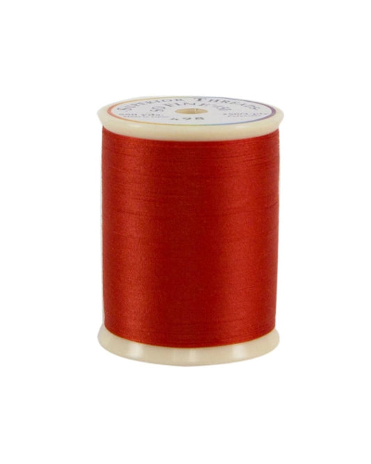 498 So Fine Polyester Thread 3-ply 50wt 550yds Indian Paintbrush
