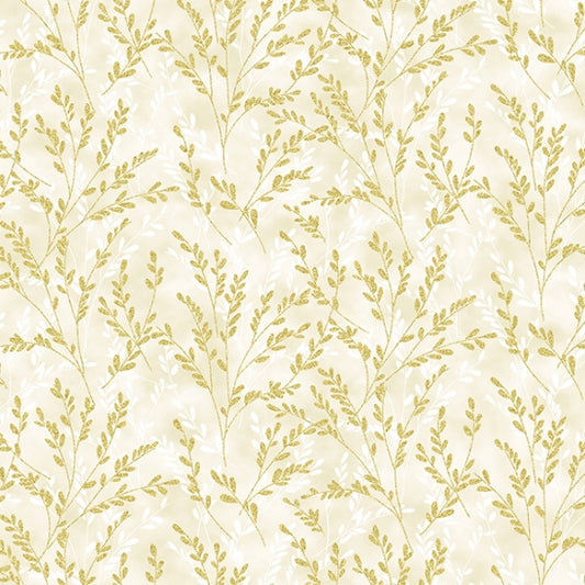 Fall Blooms- Cream-Gold-33G