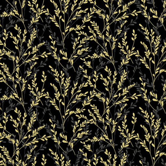 Fall Blooms- Black-Gold-4G