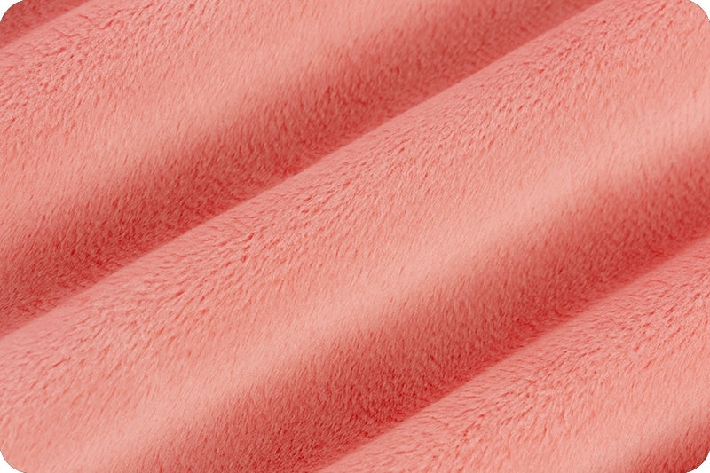 Minky Solid Cuddle® 3 Coral