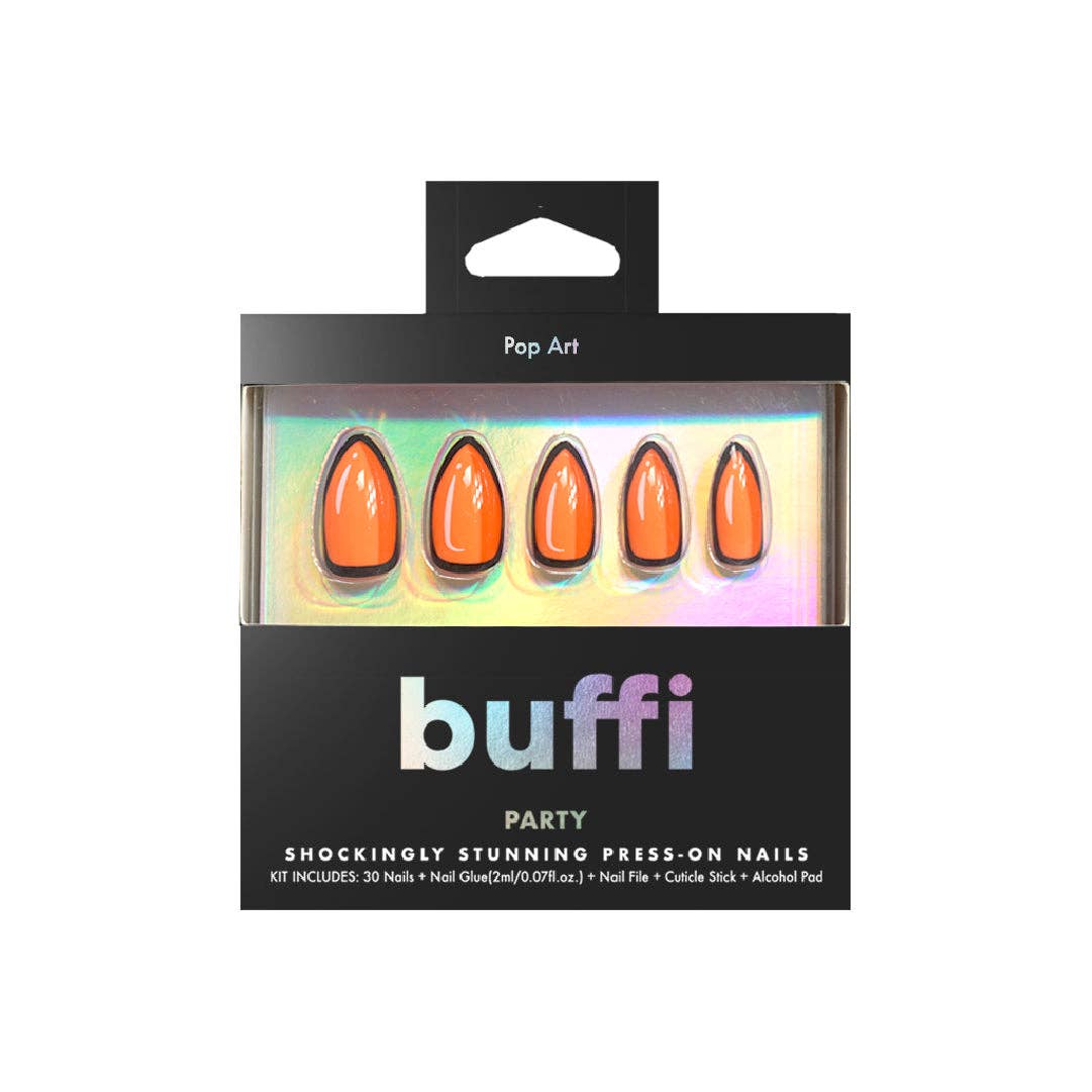 BUFFI PRESS-ON NAILS - POP ART